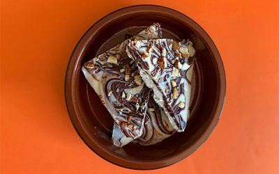 Toffee Yogurt Bark
