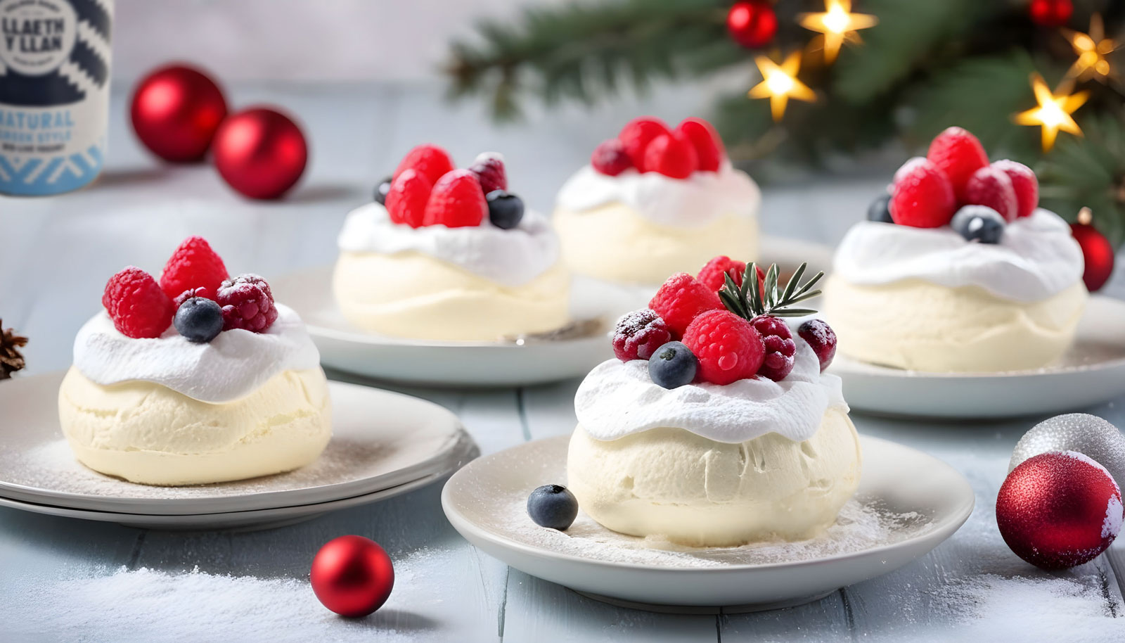 Festive Fruits Christmas Pavlova - Village Dairy